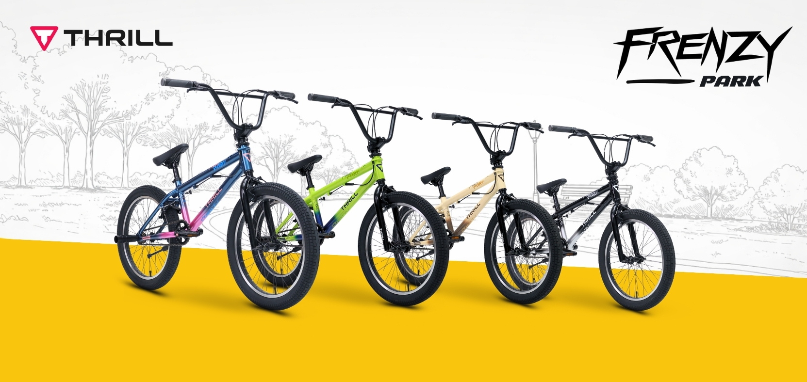 Thrill Bicycle Banner